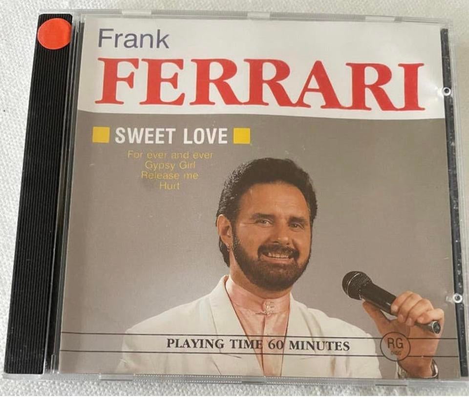 CD Frank Ferrari Sweet Love, Ophalen of Verzenden, Zo goed als nieuw, Pop
