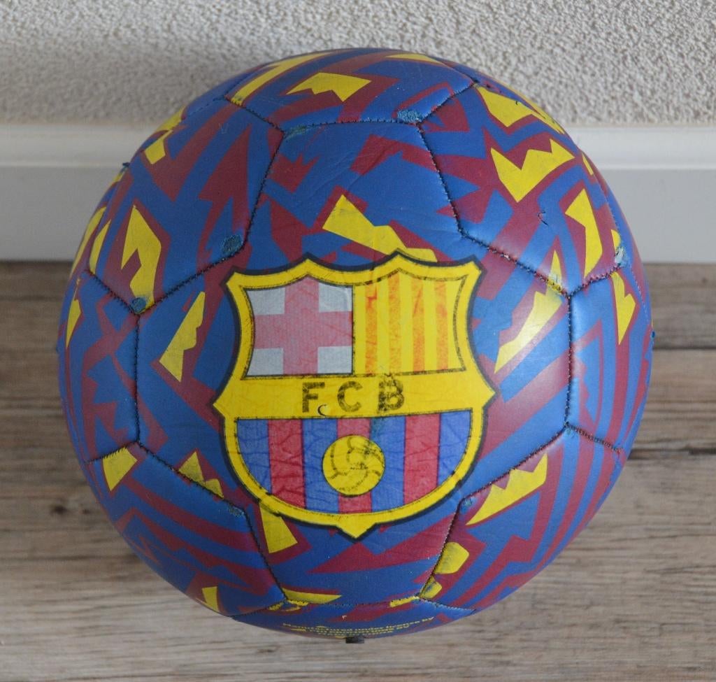 Voetbal FC Barcelona Maat 5 rood/blauw/geel, Ophalen of Verzenden, Gebruikt, Shirt