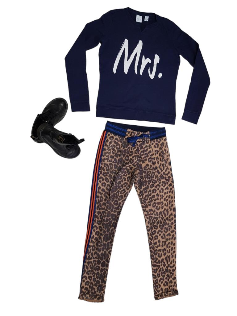 Prachtige donker blauwe NIK&NIK Mrs. sweater maat 14/164., Trui of Vest, Nik&Nik, Zo goed als nieuw, Verzenden