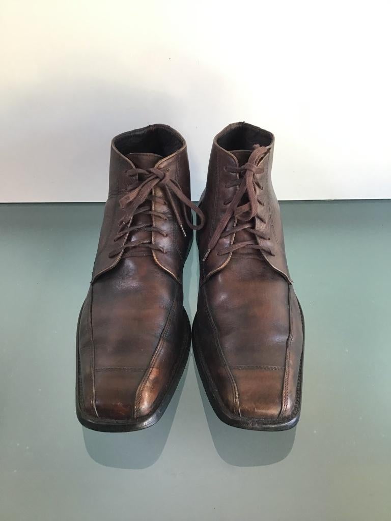 Van Lier boots 42 | bruin leer | Gratis verzenden, Bruin, Verzenden, Van Lier, Boots