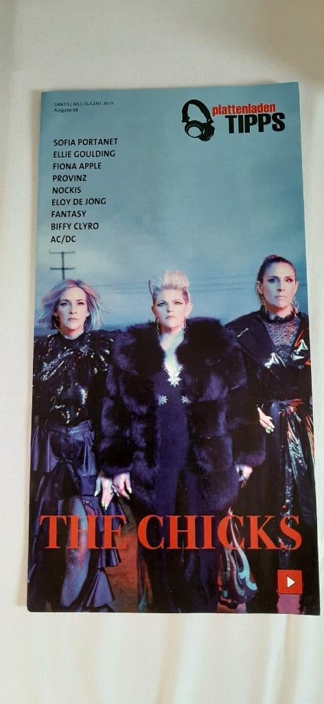Dixie Chicks/The Chicks cover tijdschrift Plattenladen Tipps, Verzenden, Nieuw, Boek, Tijdschrift of Artikel