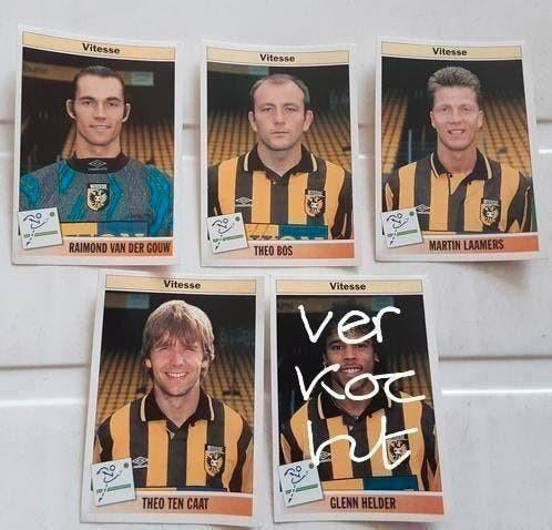 Panini voetbal 95 Vitesse 93, 95, 100, 102, Verzamelen, Sportartikelen en Voetbal, Ophalen of Verzenden, Zo goed als nieuw