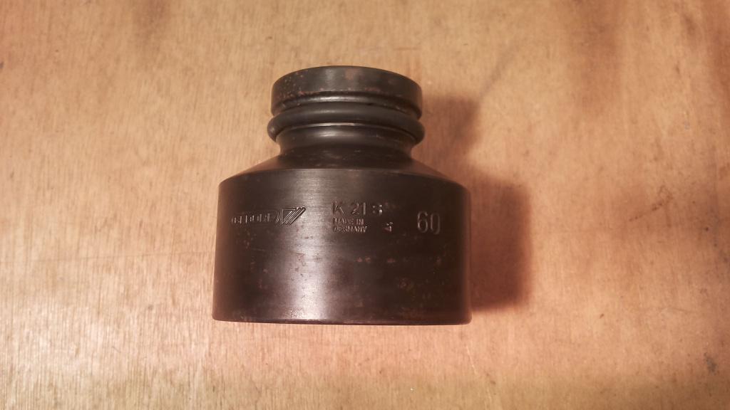 Gedore K21S Slagmoerdopsleutel IMPACT-FIX 1" 60 mm, Ophalen of Verzenden, Zo goed als nieuw