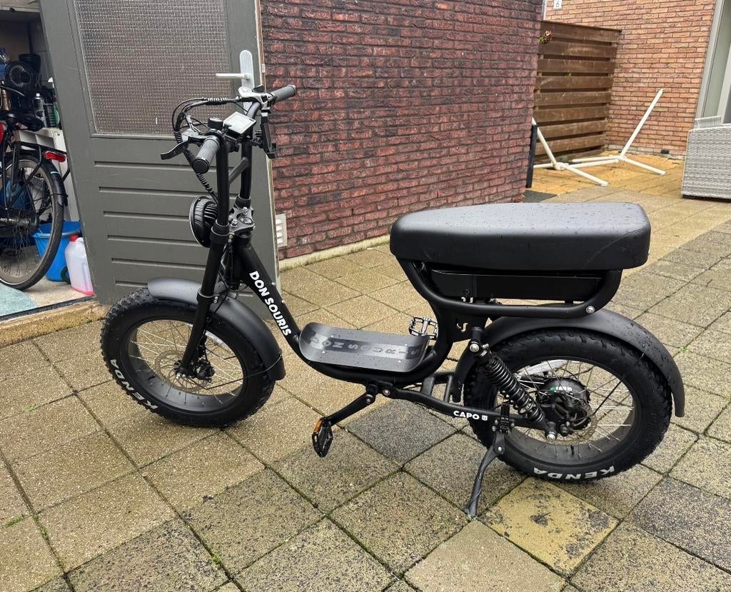 La Souris Don Souris Capo Premium Mat Zwart z.g.a.n., 59 cm of meer, Ophalen of Verzenden, Zo goed als nieuw, Overige merken