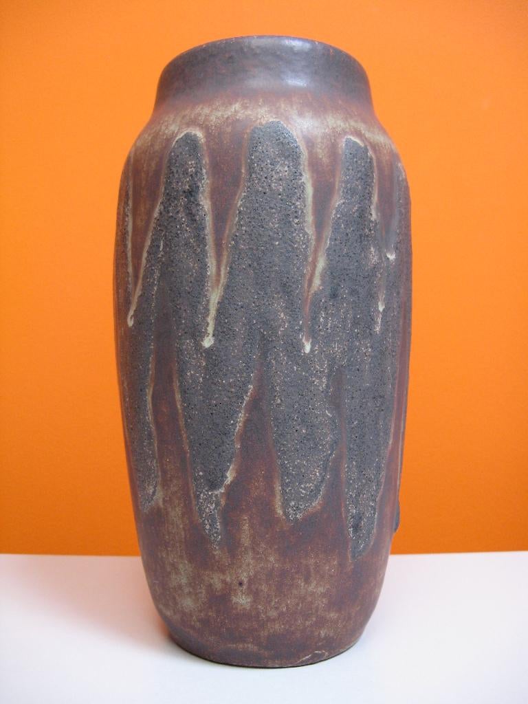 retro vintage fat lava vaas Scheurich West Germany 1959, Overige kleuren, Aardewerk of Porselein, Ophalen of Verzenden, Zo goed als nieuw