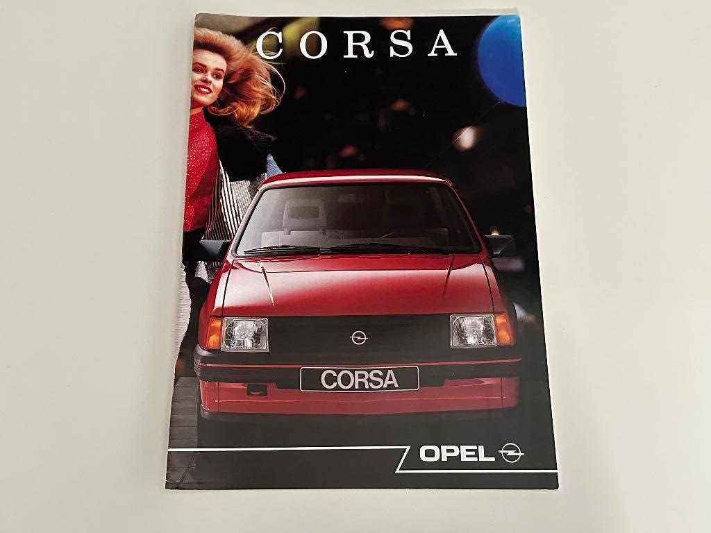 Folder Opel Corsa Gsi Swing, Ophalen of Verzenden, Zo goed als nieuw, Overige merken
