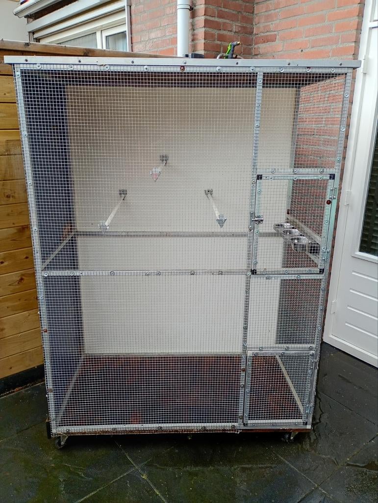 Voliere, Ophalen of Verzenden, Aluminium, Volière