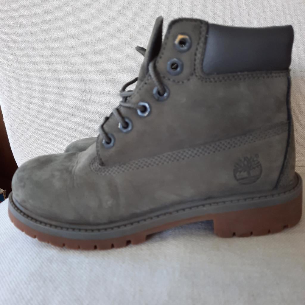 Timberland hoge boots schoenen grijs maat 32, Gebruikt, Timberland, Schoenen, Ophalen of Verzenden