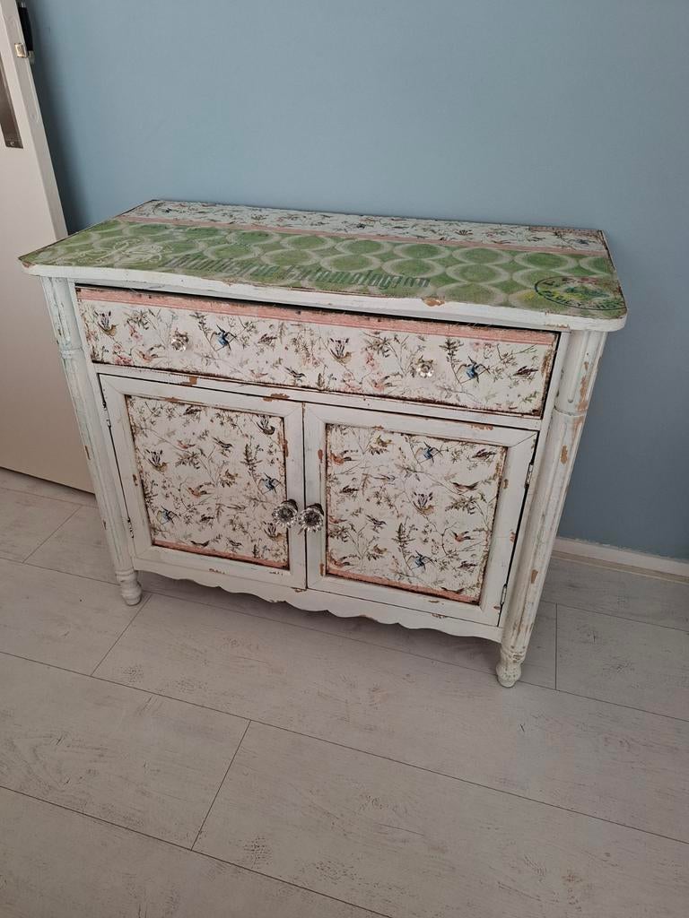 Vintage Kastje / commode, Ophalen, Gebruikt, 25 tot 50 cm, 50 tot 100 cm