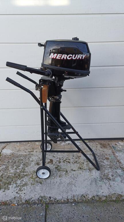 Mercury| 4 pk | 4 takt | Kortstaart | Garantie, Gebruikt, Minder dan 5 pk, Viertaktmotor, Ophalen of Verzenden