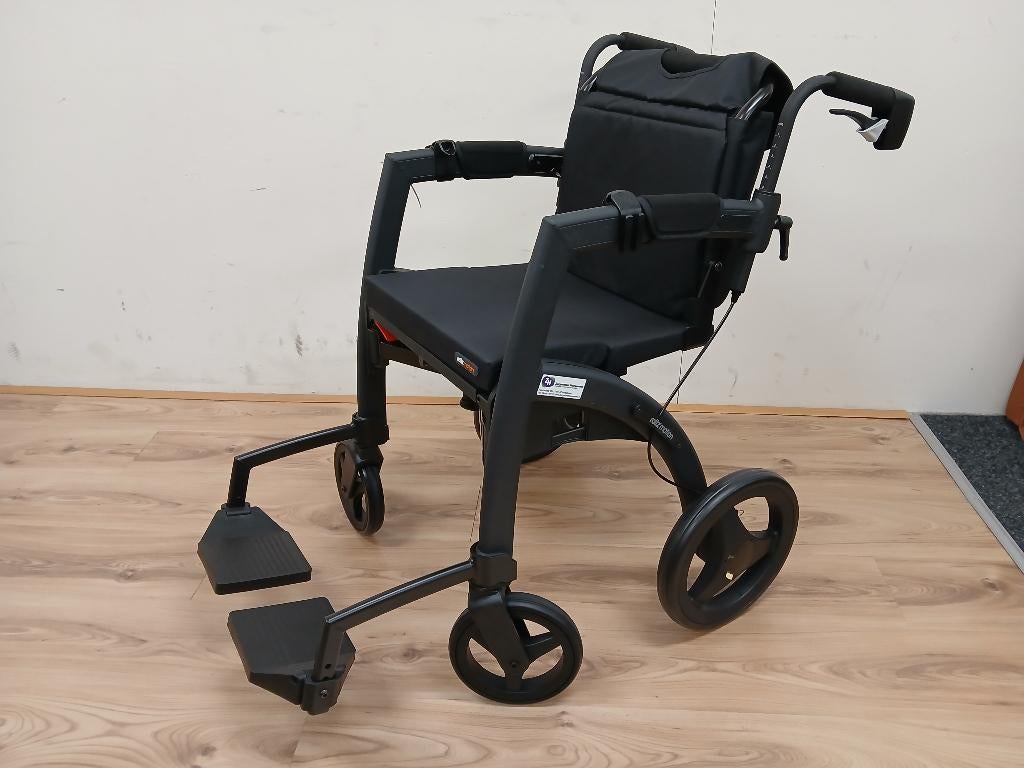 Rollz Motion 2 in1 Rollator/Rolstoel, Ophalen, Opvouwbaar, Nieuw