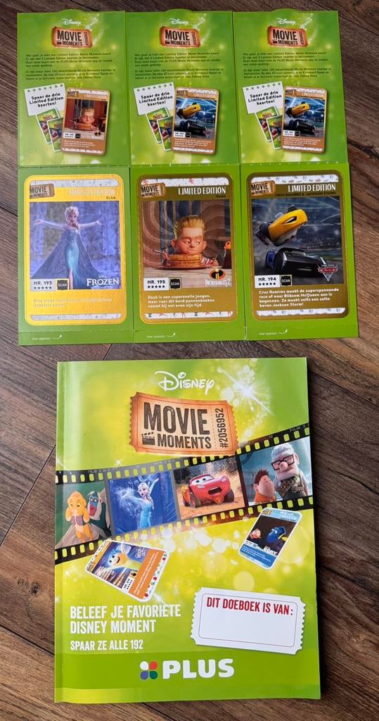Disney Movie Moments Compleet boek incl Limited Editions, Verzamelen, Ophalen of Verzenden, Overige figuren, Zo goed als nieuw