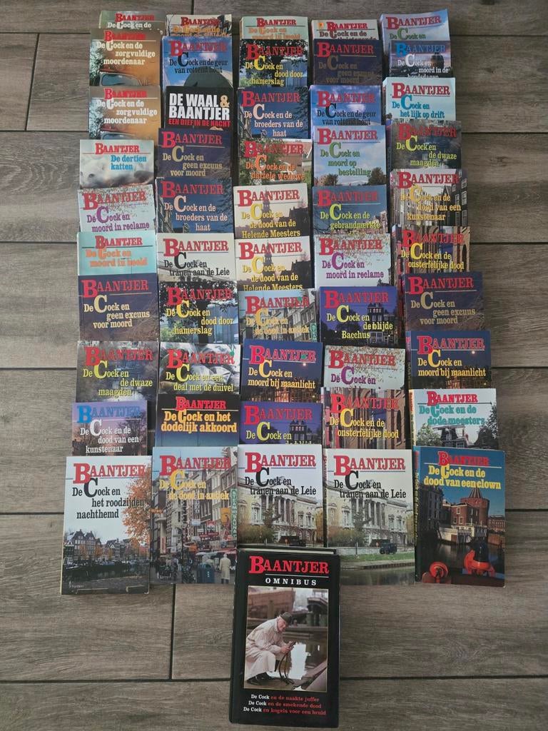 Baantjer  De cock  boeken, Ophalen of Verzenden, Gelezen