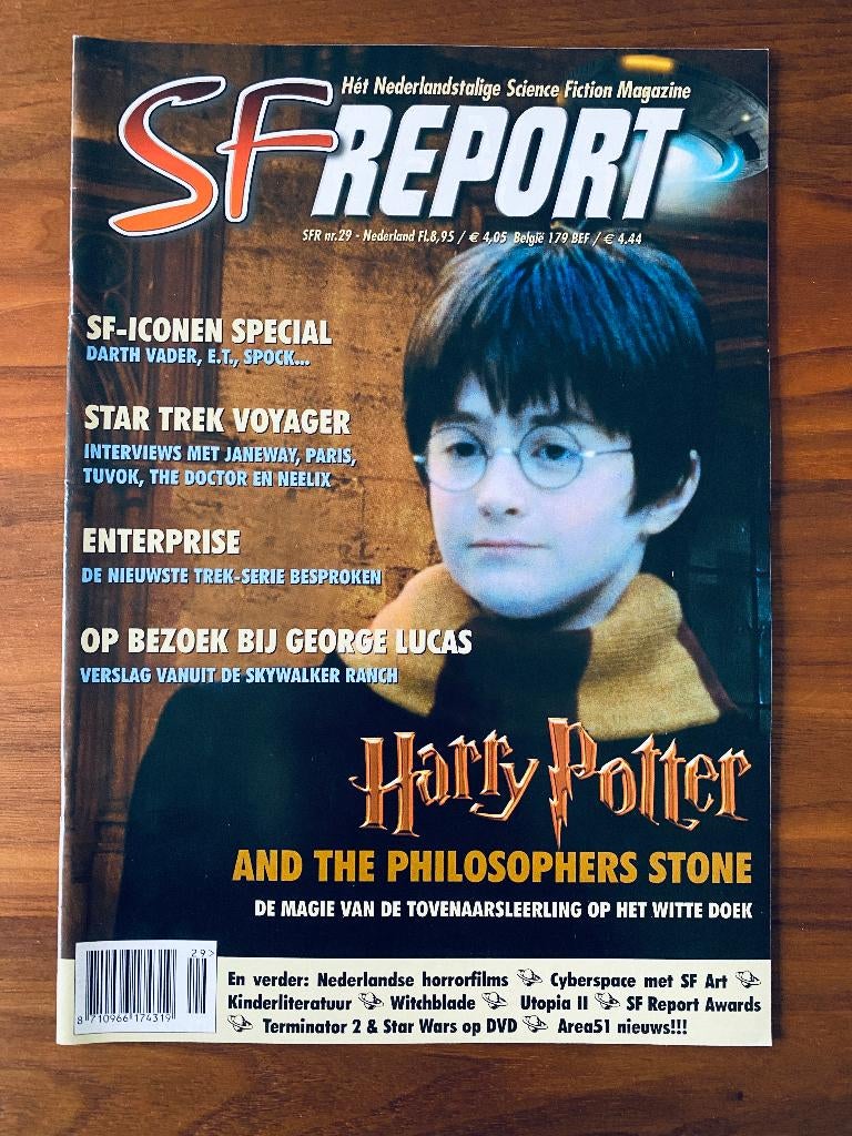 SF Report Magazine 29 (2001) | ‘Harry Potter’ Cover, Boeken, Tijdschriften en Kranten, Ophalen of Verzenden, Zo goed als nieuw