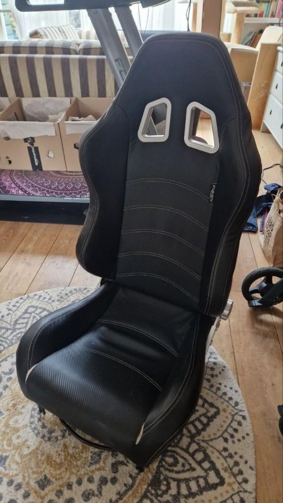 Simracing kuipstoel, Ophalen, Gebruikt