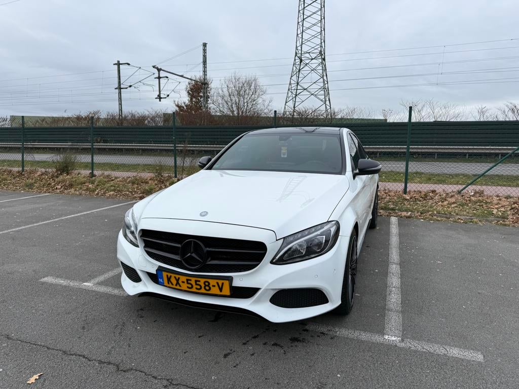 Mercedes-Benz C350 e Plug-in Hybrid 279pk 7G-TRONIC BTW AUTO, Achterwielaandrijving, Zwart, Wit, 1600 kg