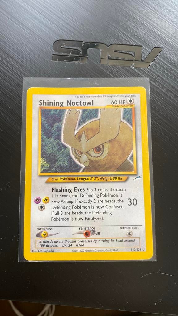 Shining Noctowl #110 Neo Destiny (hele keurige staat), Ophalen of Verzenden, Zo goed als nieuw