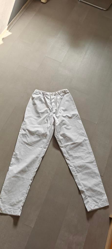 2 Witte Berkel werkbroeken - Maat M - Zo goed als nieuw, Maat 38/40 (M), Wit, Ophalen of Verzenden, Zo goed als nieuw