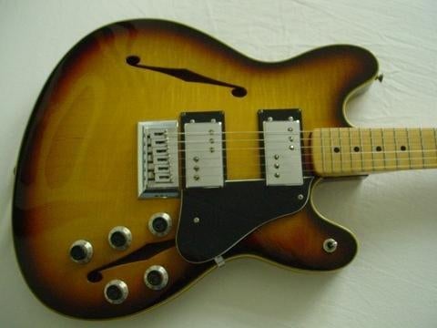 Fender Starcaster 1976 In nieuwstaat, Ophalen, Zo goed als nieuw, Solid body, Fender