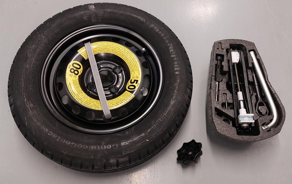 Reservewiel / krikset voor een VW Up! skoda citigo , seat mi, Ophalen of Verzenden, Nieuw, Manueel, Schaarkrik