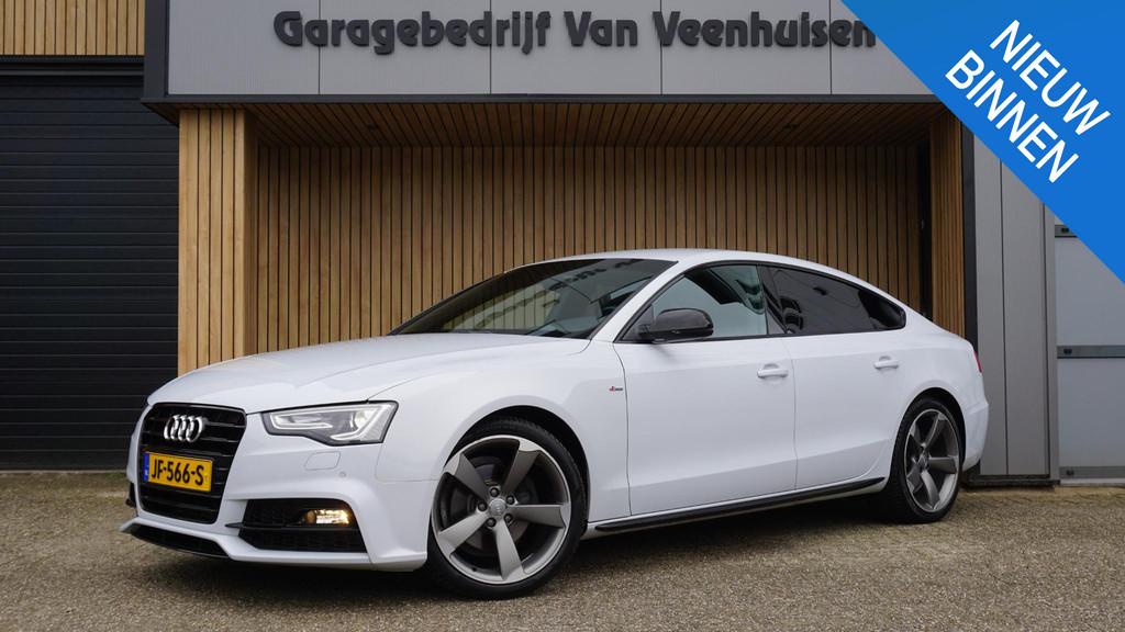 Audi A5 Sportback 1.8 TFSI 177pk 2x S-Line *Black Optik* Alc, 4 cilinders, Origineel Nederlands, Bedrijf, 1500 kg