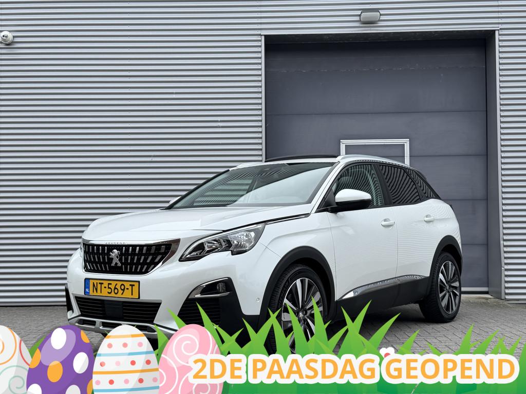 Peugeot 3008 1.2 PureTech Première I Aut. I Pano.dak I Navi, Gebruikt, 1199 cc, Leder en Stof, Wit