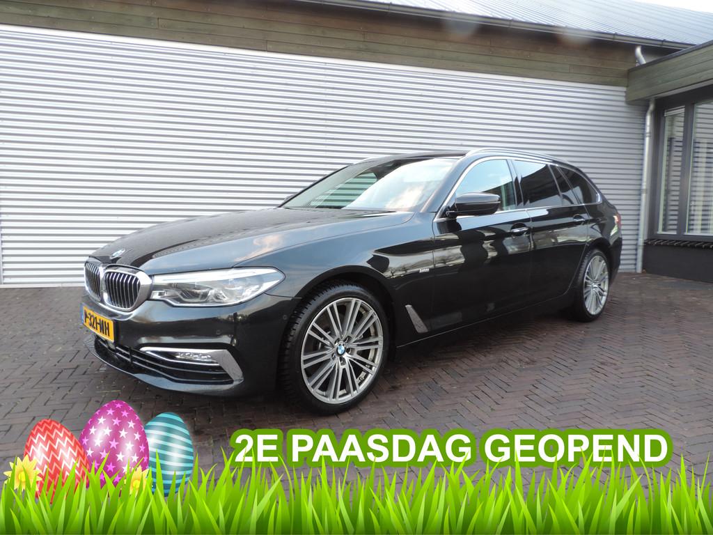 BMW 5 Serie Touring 540i xDrive High Executive panoramadak, Gebruikt, Euro 6, Leder, Vierwielaandrijving