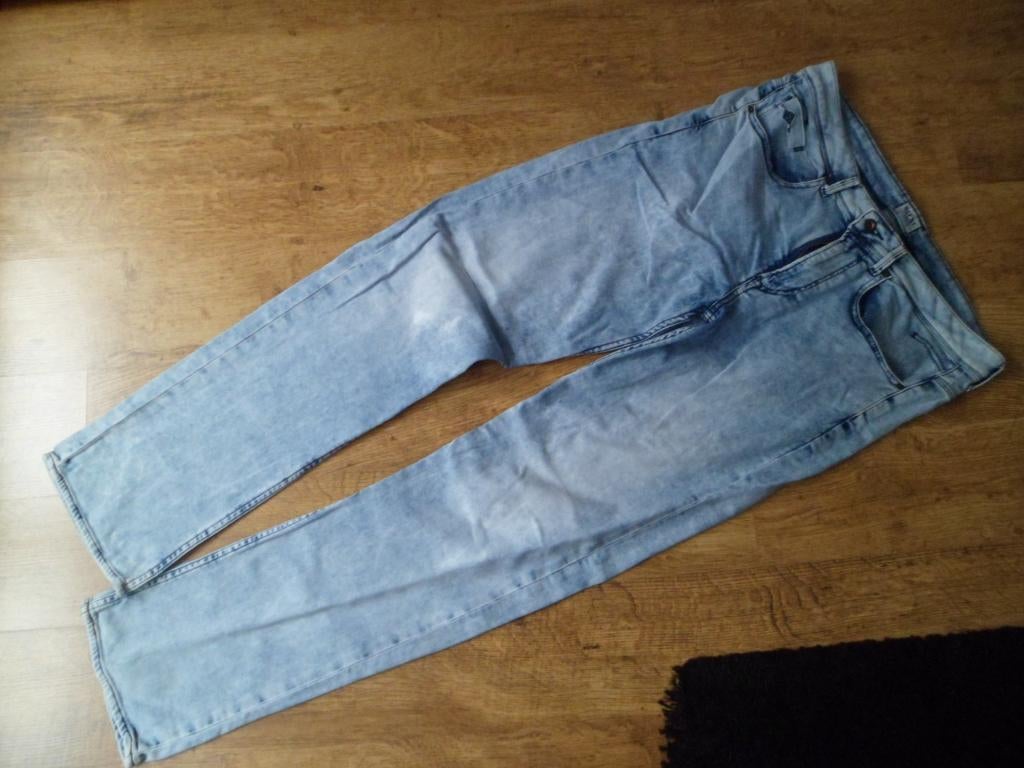 Jeansbroek Jeans Broek XL Lichtblauw Refill Shoeby, W36 - W38 (confectie 52/54), Blauw, Refill, Ophalen of Verzenden