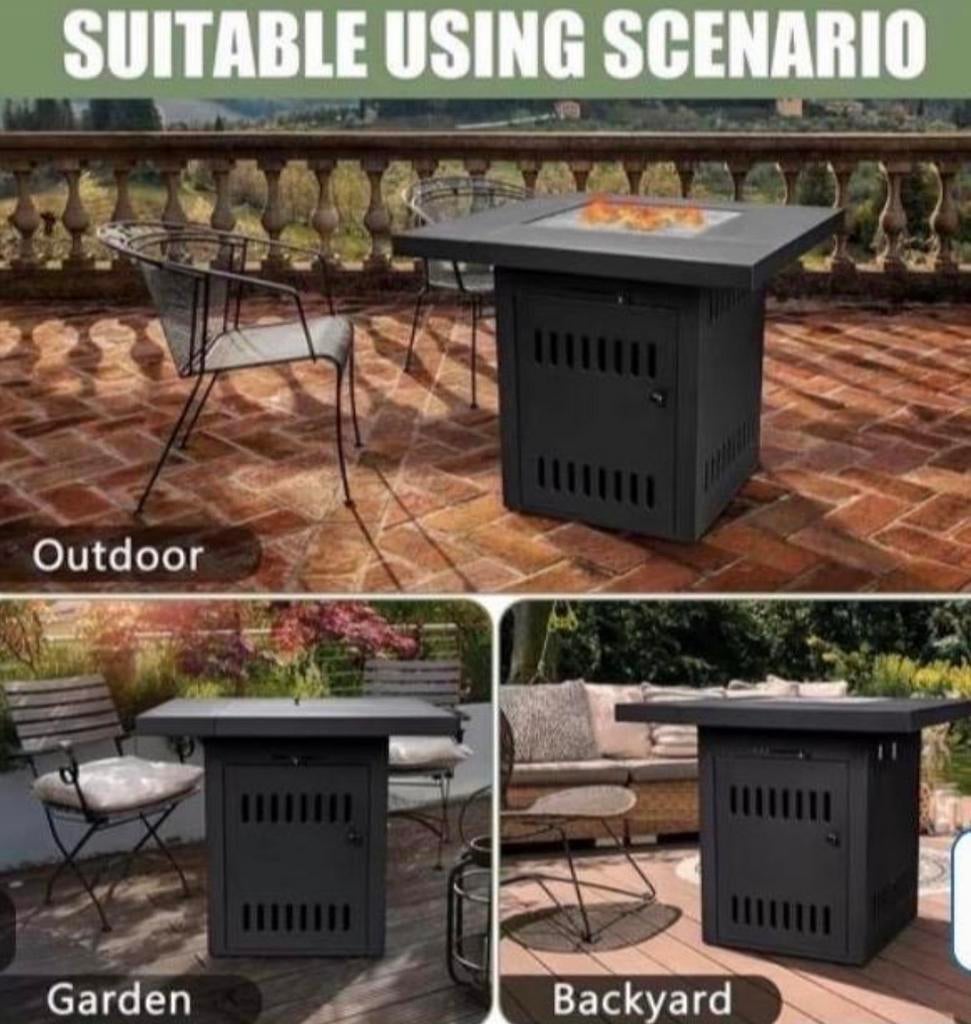 Nieuwe Vuurtafel / BBQ - Perfect voor Buitenleven, Ophalen of Verzenden, Nieuw