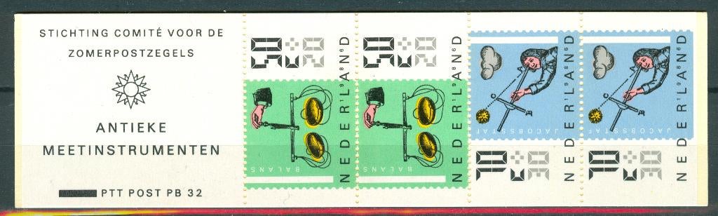 Ned. NVPH PB 32 Zomerzegels 1986, Postzegels en Munten, Ophalen of Verzenden, Na 1940, Postfris