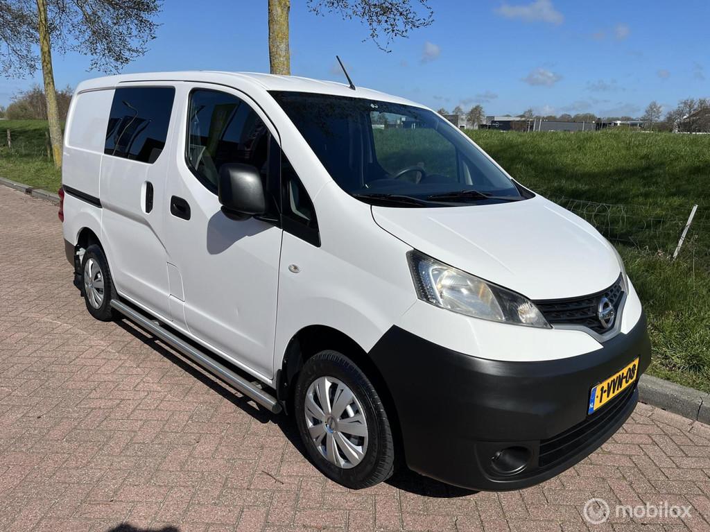 Nissan NV200 1.6 Benzine + Airco | Geïsoleerd | Zeer mooi, Auto's, Euro 5, Gebruikt, 4 cilinders, Wit