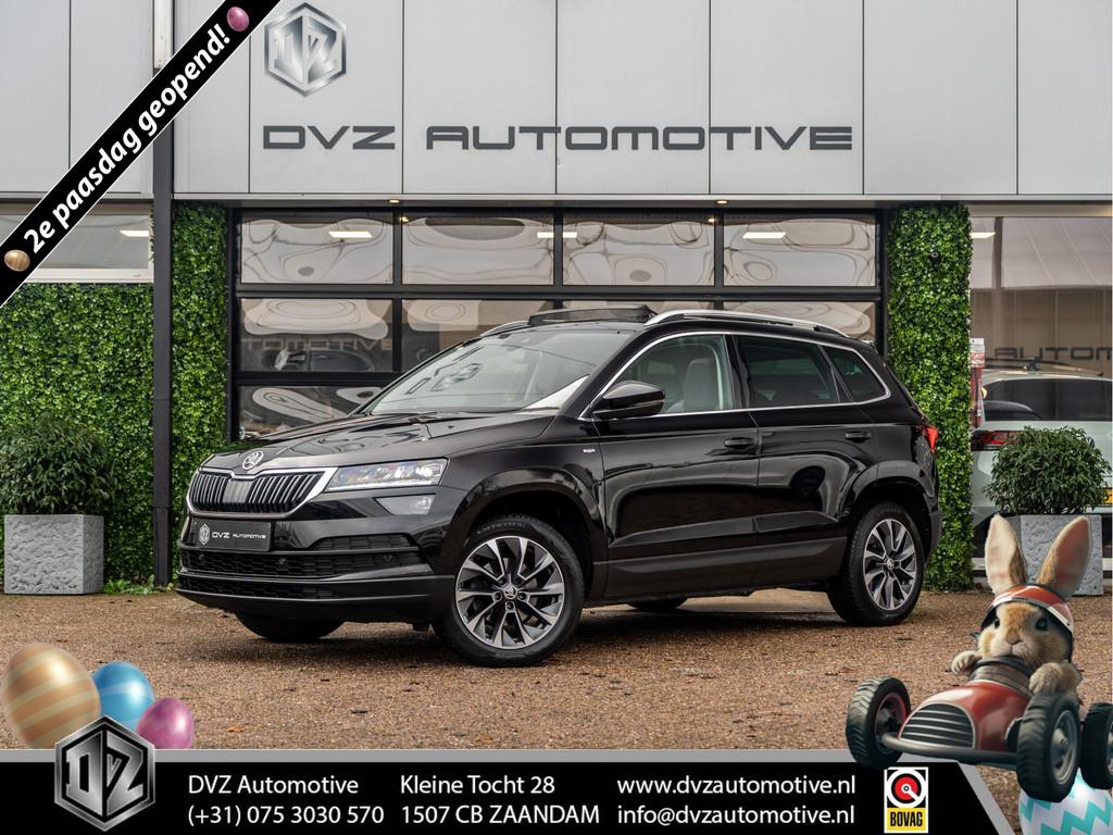 Skoda Karoq 1.5 TSI 150PK DSG Drive Virtual | Pano | Camera, 12 maanden, Stof, 4 cilinders, Zwart