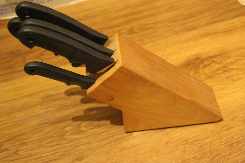 messenblok, Ophalen of Verzenden, Gebruikt, Overige materialen, Los bestek