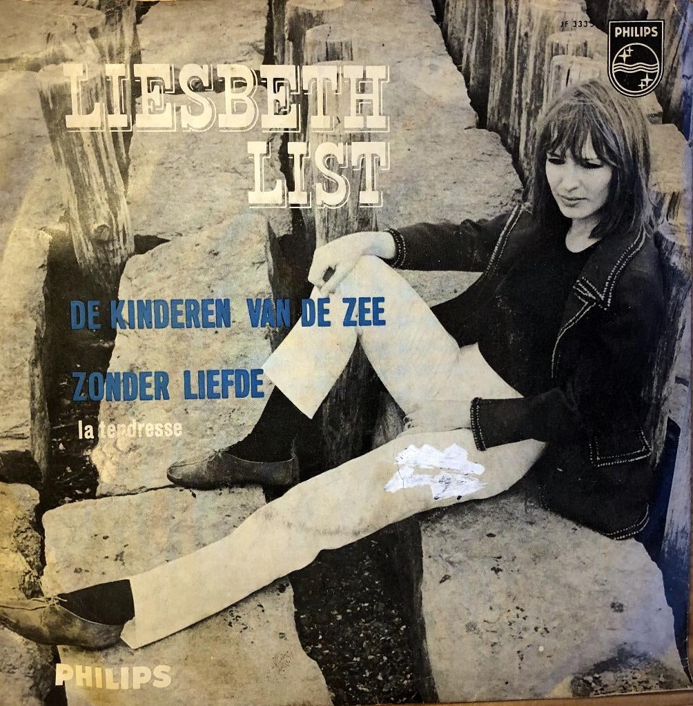 1966    Liesbeth List       De Kinderen Van De Zee, Verzenden, 7 inch, Single, Zo goed als nieuw