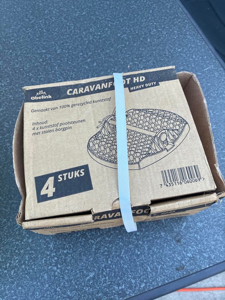 Obelink Caravanvoet HD - 4 stuks, Caravans en Kamperen, Ophalen of Verzenden, Nieuw