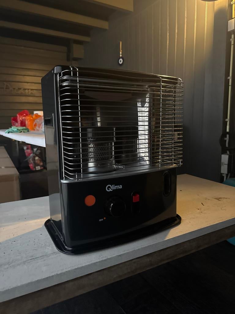 Qlima Petroleumkachel - Compact en Efficiënt, Gebruikt, Overige brandstoffen, Petroleumkachel, Ophalen of Verzenden