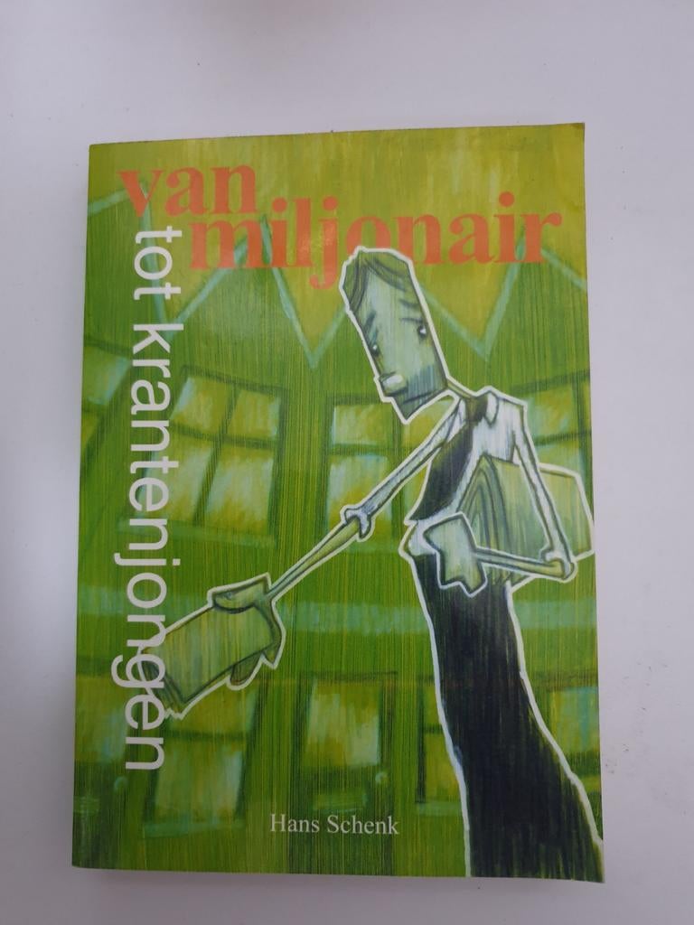 Van Miljonair tot Krantenjongen - Hans Schenk, Boeken, Ophalen of Verzenden, Gelezen, Hans Schenk