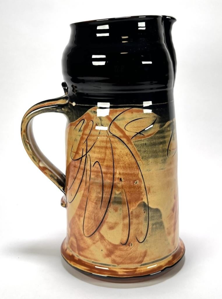 1243. Keramieken kan, eind 20e eeuw, Antiek en Kunst, Antiek | Keramiek en Aardewerk, Ophalen of Verzenden