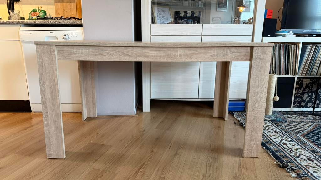 Tafel 80 x 139 cm, Huis en Inrichting, Tafels | Eettafels, Ophalen, 100 tot 150 cm, 50 tot 100 cm, Zo goed als nieuw