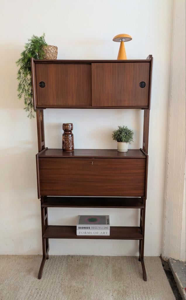 Vintage midcentury wandmeubel Simpla Lux, Ophalen, Simpla Lux, ., .