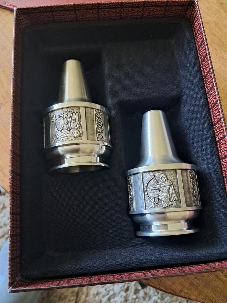 Konge Tinn Royal Pewter doos nieuw, Antiek en Kunst, Antiek | Tin, Ophalen of Verzenden