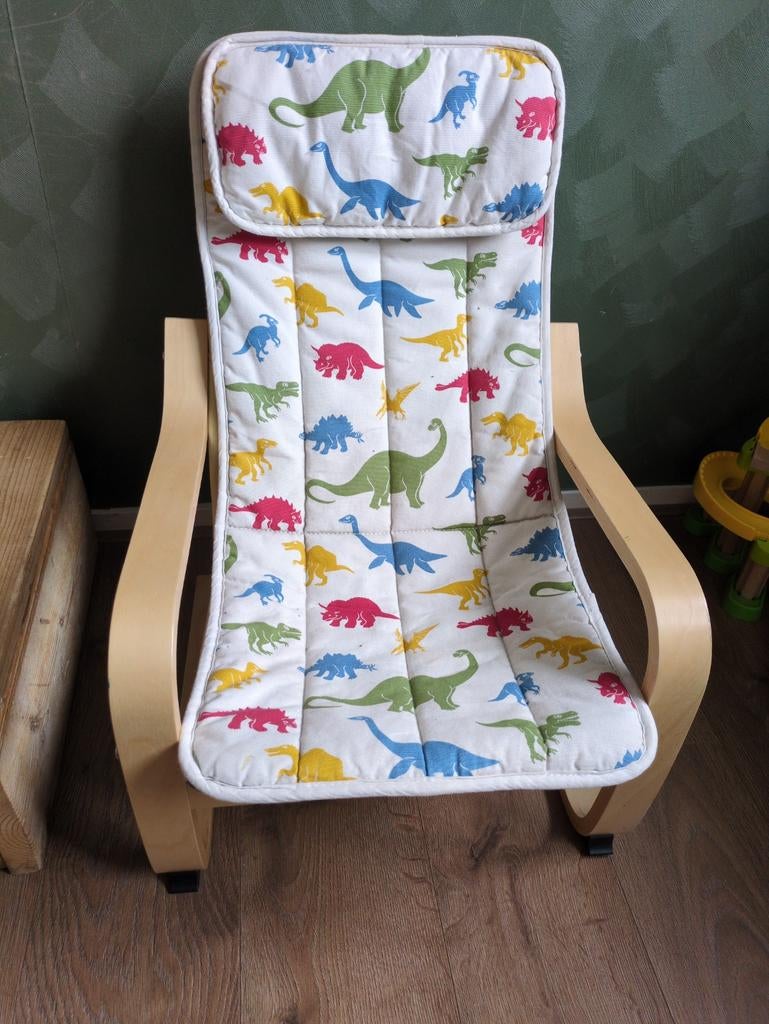 Kinderstoel ikea poäng, Kinderen en Baby's, Kinderkamer | Tafels en Stoelen, Ophalen, Gebruikt, Stoel(en)