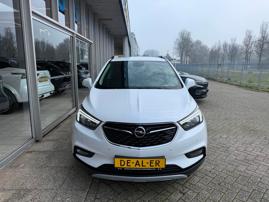 Opel Mokka X 1.4 Turbo Innovation 140PK /Achteruitrijcamera, Voorwielaandrijving, Stof, Gebruikt, Wit
