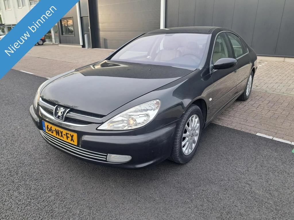 Peugeot 607 ST 2.0 HDI 110pk Leer Nap Nieuwe Apk 06-26, Voorwielaandrijving, Beige, 4 cilinders, Bedrijf