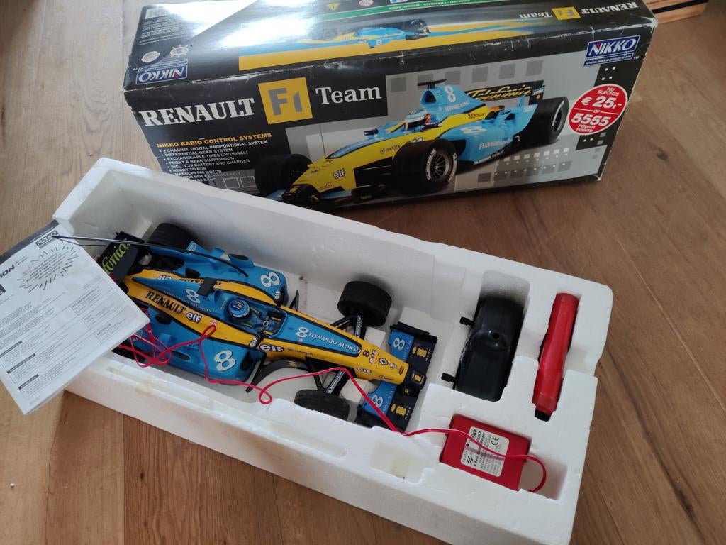 Nikko Renault F1 Team Radiografisch Bestuurbare Auto, Overige merken, Gebruikt, Auto, Groter dan 1:32