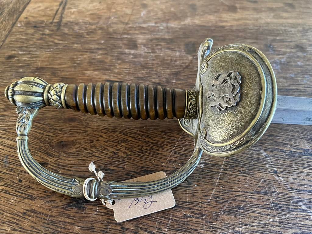 Mooie vroege degen sabel, Verzenden