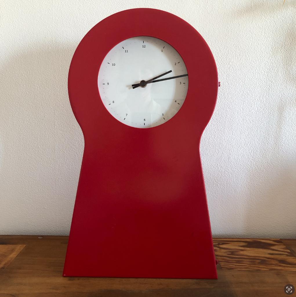 Vintage  Ikea PS clock, Huis en Inrichting, Ophalen, Gebruikt, Wandklok
