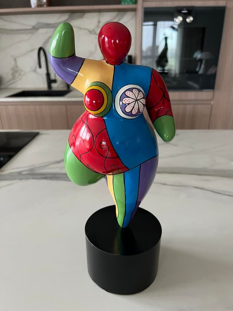 Vrolijke dikke dame, Antiek en Kunst, Ophalen of Verzenden