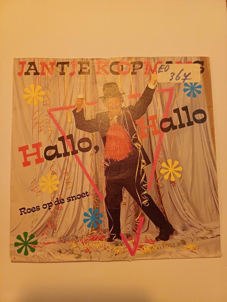 Jantje Koopmans - Hallo hallo, Ophalen of Verzenden, Zo goed als nieuw, Overige formaten, Levenslied of Smartlap