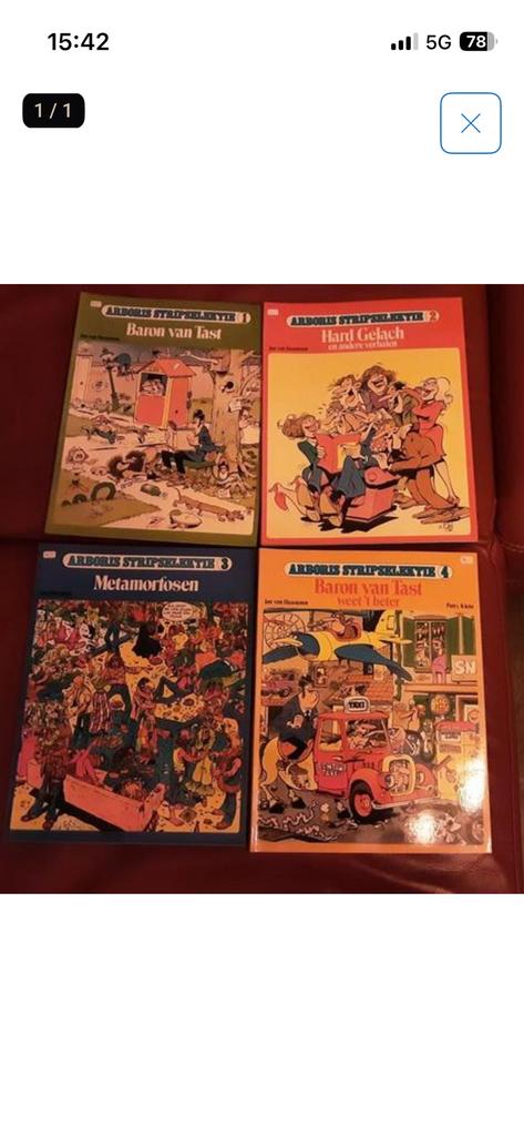 Arboris stripselektie, Meerdere stripboeken, Ophalen of Verzenden, Zo goed als nieuw
